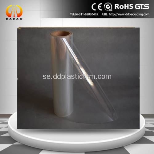 Glansig polypropenplastfilm